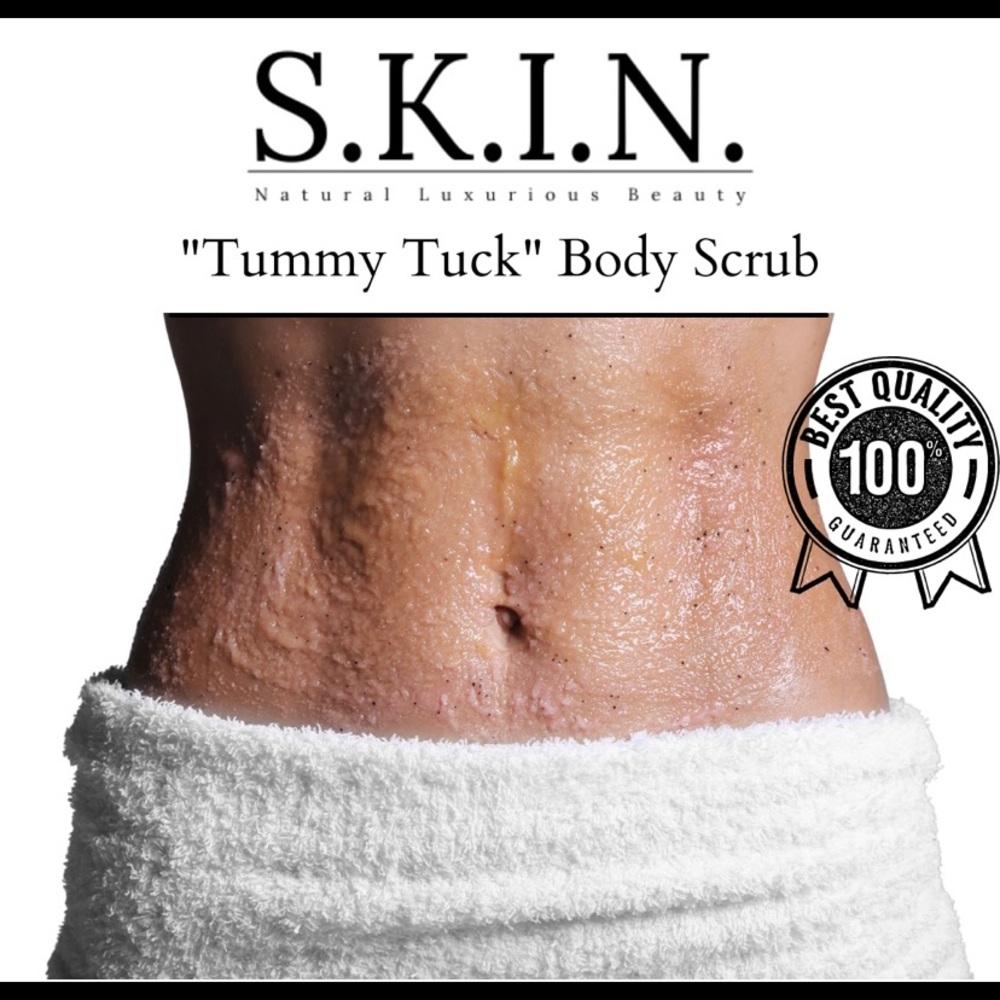 Tummy tuck body scrub 10 oz